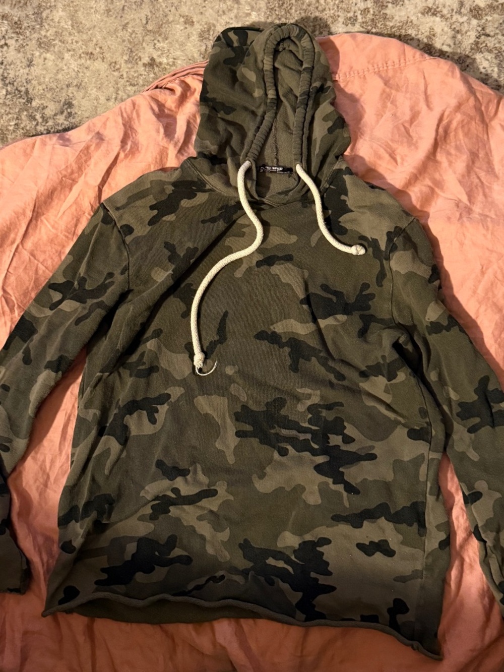 Zara camo hoodie women’s
